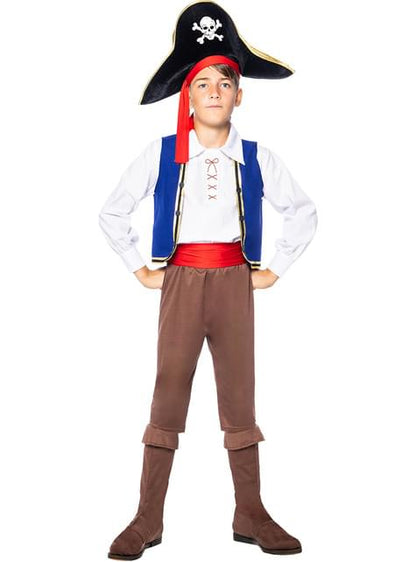 Disfraz de pirata colorido para niño - Funiglobal | Funidelia