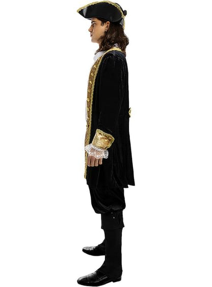 Disfraz de pirata deluxe para hombre - Colección colonial - Funiglobal | Funidelia