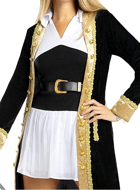 Disfraz de pirata deluxe para mujer - Colección colonial - Funiglobal | Funidelia