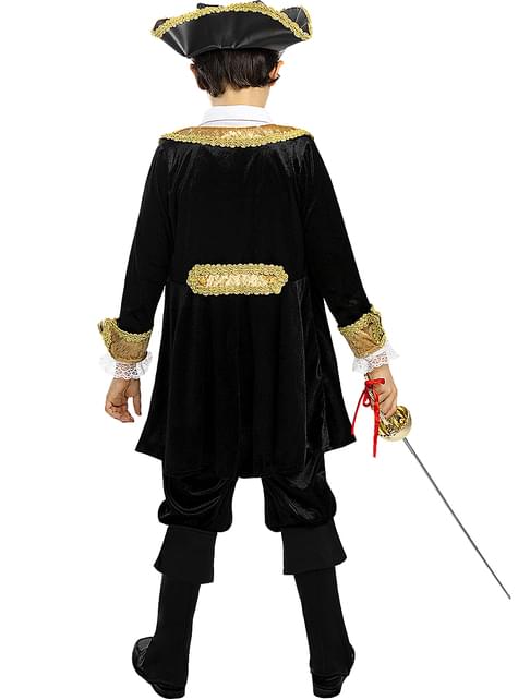 Disfraz de pirata deluxe para niño- Colección colonial - Funiglobal | Funidelia