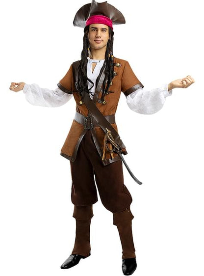 Disfraz de pirata para hombre - Colección Caribe - Funiglobal | Funidelia