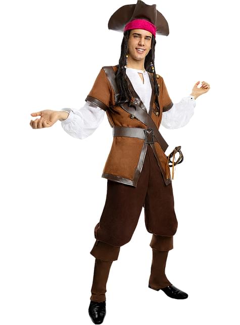 Disfraz de pirata para hombre - Colección Caribe - Funiglobal | Funidelia