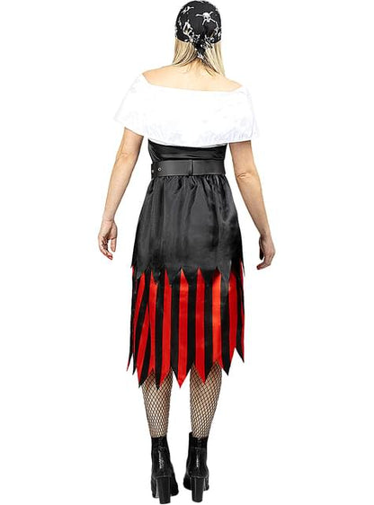 Disfraz de pirata para mujer- Colección bucanero - Funiglobal | Funidelia
