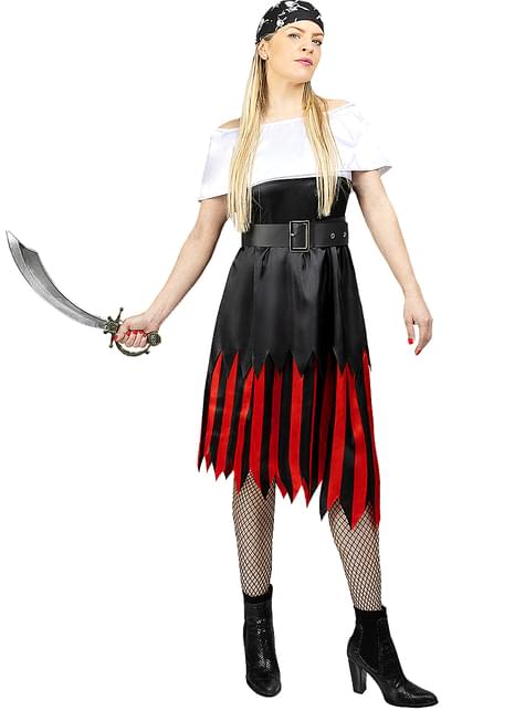 Disfraz de pirata para mujer- Colección bucanero - Funiglobal | Funidelia