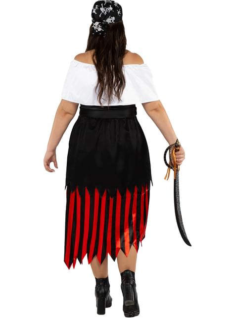 Disfraz de pirata para mujer talla grande - Colección bucanero - Funiglobal | Funidelia