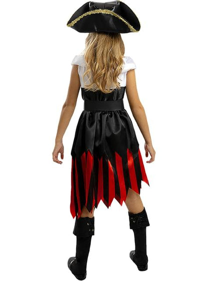 Disfraz de pirata para niña - Colección bucanero - Funiglobal | Funidelia