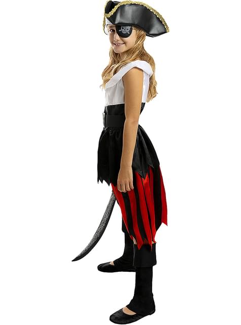 Disfraz de pirata para niña - Colección bucanero - Funiglobal | Funidelia