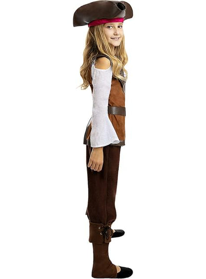 Disfraz de pirata para niña - Colección Caribe - Funiglobal | Funidelia