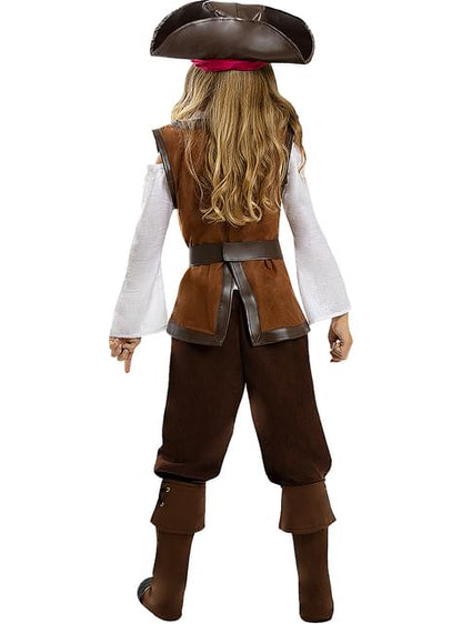 Disfraz de pirata para niña - Colección Caribe - Funiglobal | Funidelia