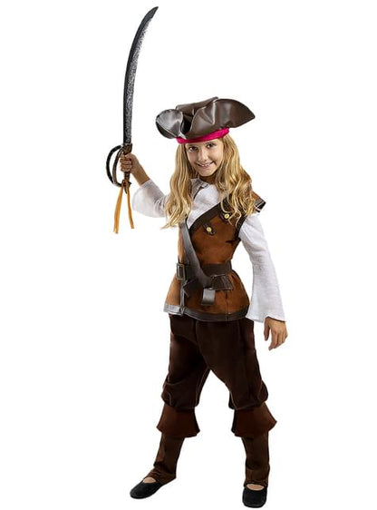Disfraz de pirata para niña - Colección Caribe - Funiglobal | Funidelia