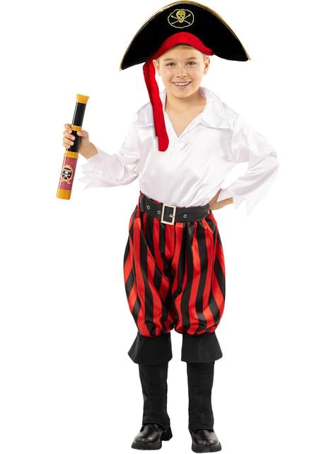 Disfraz de pirata para niño - Colección bucanero - Funiglobal | Funidelia