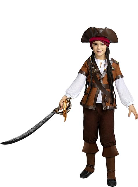 Disfraz de pirata para niño - Colección Caribe - Funiglobal | Funidelia