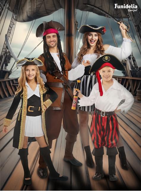 Disfraz de pirata para niño - Colección Caribe - Funiglobal | Funidelia