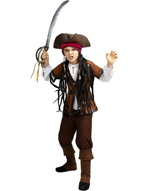 Disfraz de pirata para niño - Colección Caribe - Funiglobal | Funidelia