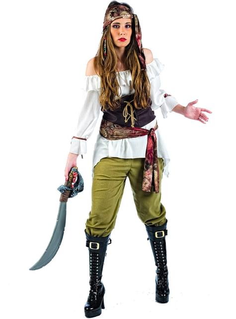 Disfraz de pirata saqueadora deluxe - Limit | Funidelia