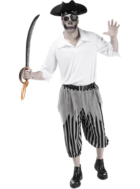 Disfraz de pirata zombie para hombre - Funiglobal | Funidelia