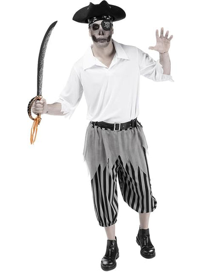 Disfraz de pirata zombie para hombre - Funiglobal | Funidelia