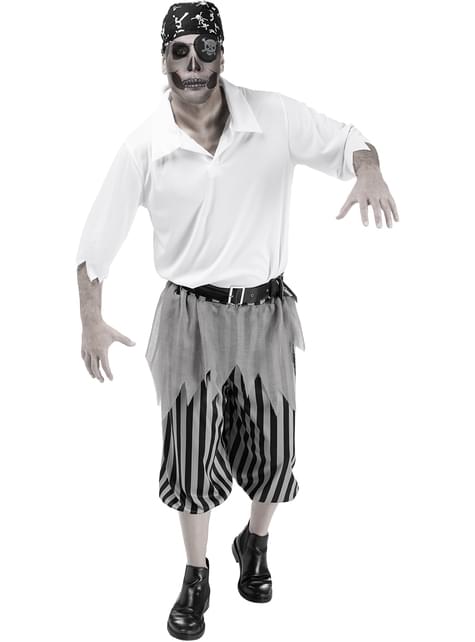 Disfraz de pirata zombie para hombre - Funiglobal | Funidelia