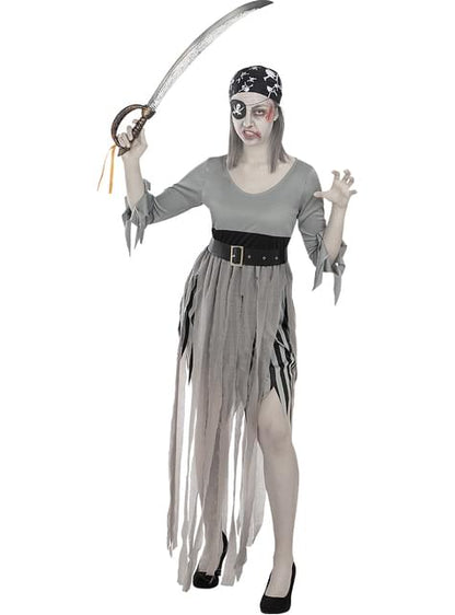 Disfraz de pirata zombie para mujer - Funiglobal | Funidelia