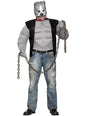 Disfraz de pitbull motorista para hombre talla grande - Fun World | Funidelia