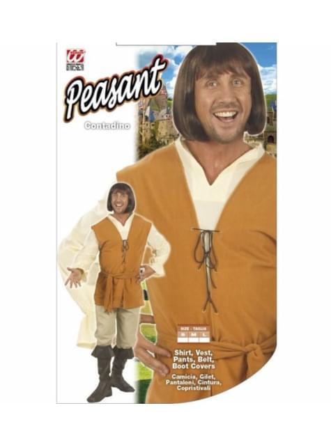 Disfraz de poeta medieval para hombre