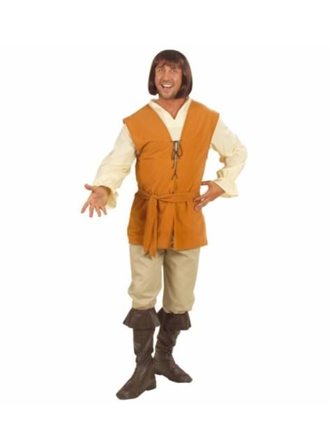 Disfraz de poeta medieval para hombre