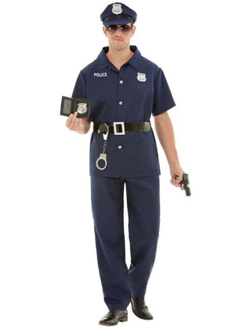 Disfraz de policía talla grande - Funiglobal | Funidelia