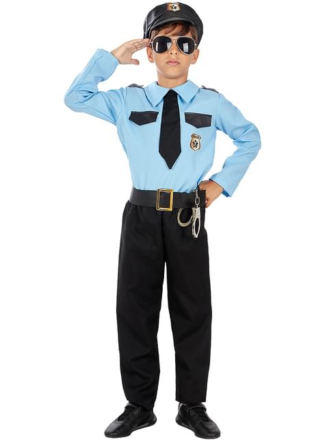 Disfraz de policía para niño - Funiglobal | Funidelia