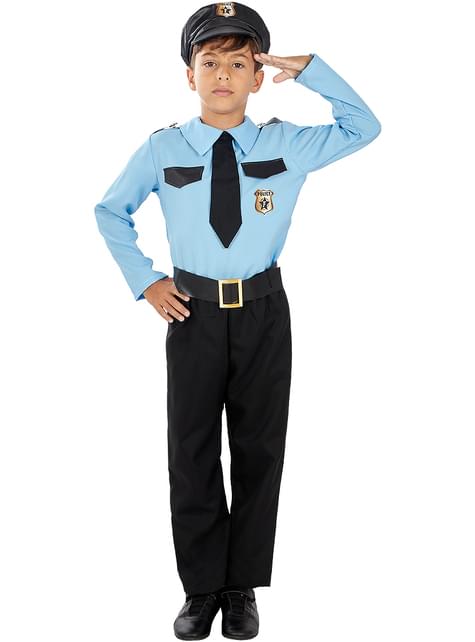Disfraz de policía para niño - Funiglobal | Funidelia