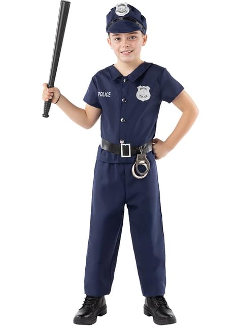 Disfraz de policía para niños - Funiglobal | Funidelia