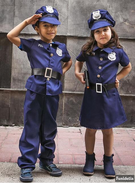 Disfraz de policía para niños - Funiglobal | Funidelia
