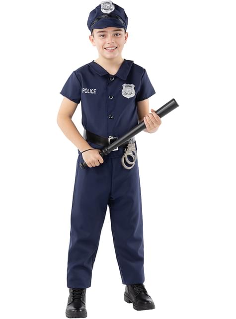 Disfraz de policía para niños - Funiglobal | Funidelia