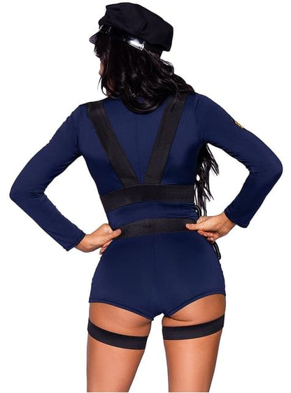 Disfraz de policía uniforme sexy para mujer - Leg Avenue | Funidelia