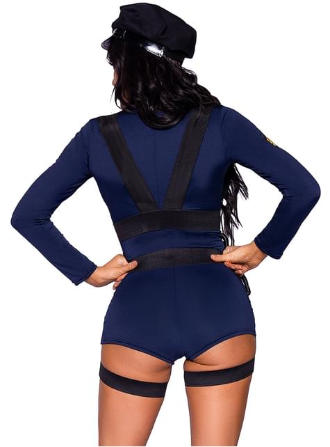 Disfraz de policía uniforme sexy para mujer - Leg Avenue | Funidelia