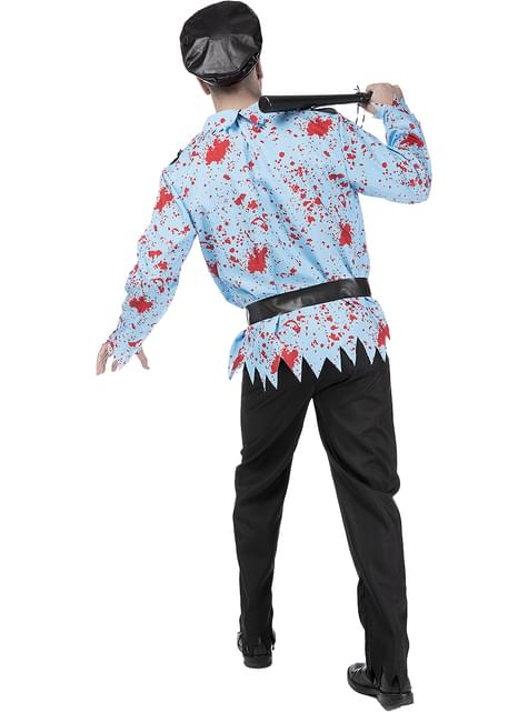 Disfraz de policía zombie para hombre - Funiglobal | Funidelia