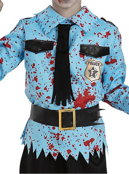 Disfraz de policía zombie para niños - Funiglobal | Funidelia