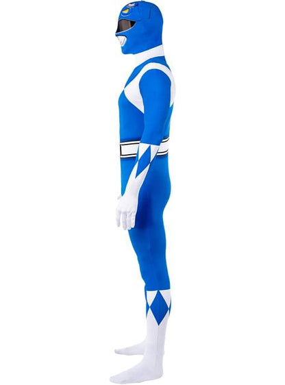 Disfraz de Power Ranger Azul Segunda piel - Funiglobal | Funidelia