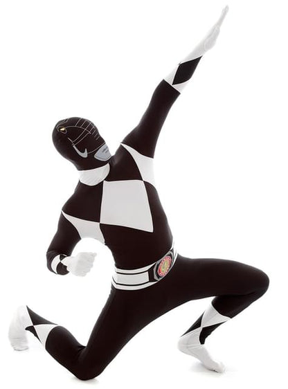Disfraz de Power Ranger Negro Morphsuit - Morphsuits | Funidelia