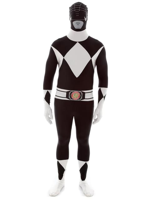 Disfraz de Power Ranger Negro Morphsuit - Morphsuits | Funidelia