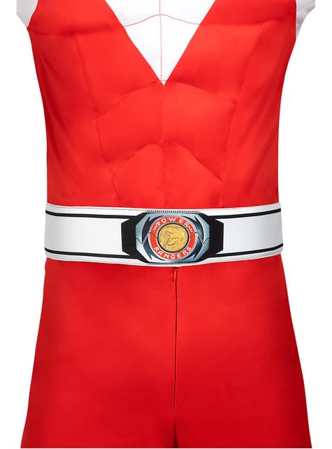 Disfraz de Power Ranger Rojo para adulto - Funiglobal | Funidelia