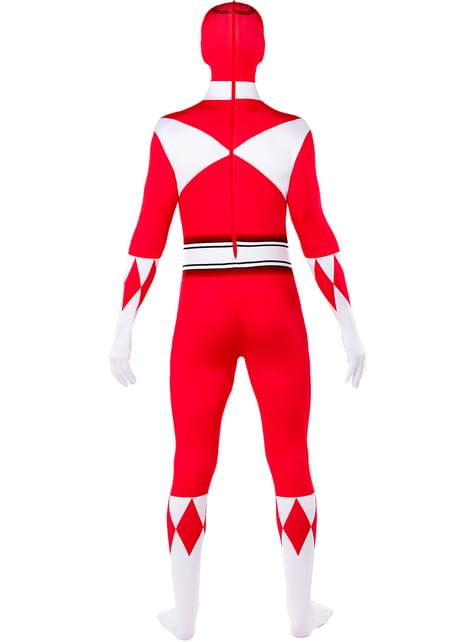 Disfraz de Power Ranger rojo segunda piel - Funiglobal | Funidelia
