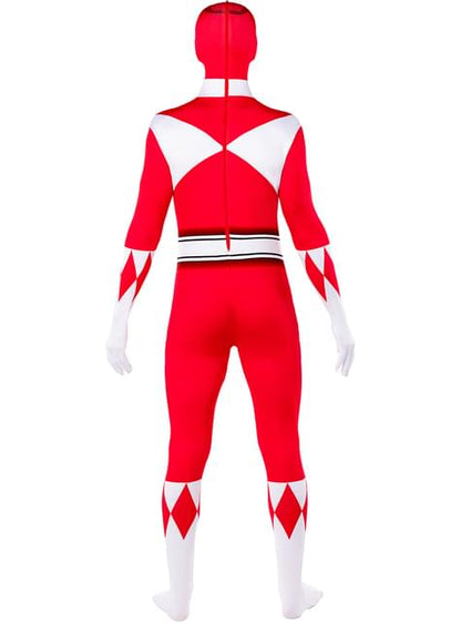 Disfraz de Power Ranger rojo segunda piel - Funiglobal | Funidelia