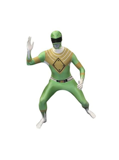 Disfraz de Power Ranger Verde Morphsuit - Morphsuits | Funidelia