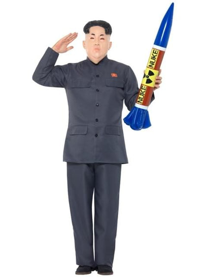 Disfraz de presidente coreano gris para hombre - Smiffys | Funidelia