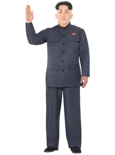 Disfraz de presidente coreano gris para hombre - Smiffys | Funidelia