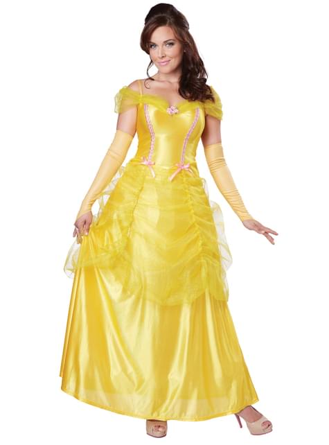 Disfraz de princesa bella para mujer