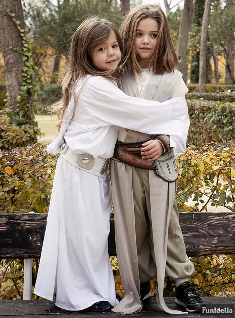 Disfraz de Princesa Leia deluxe para niña - Rubies USA | Funidelia