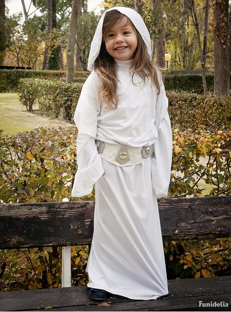 Disfraz de Princesa Leia deluxe para niña - Rubies USA | Funidelia