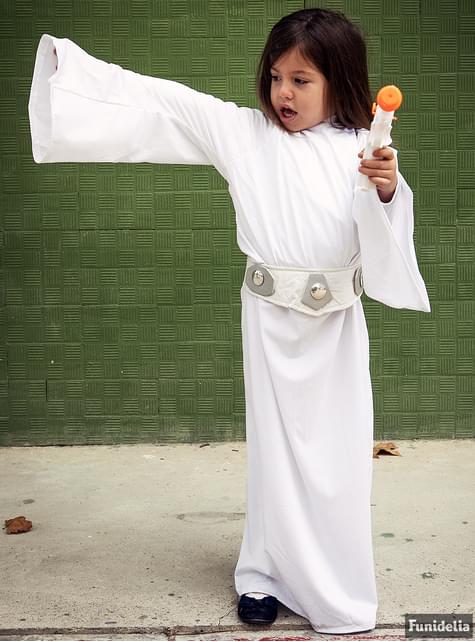 Disfraz de Princesa Leia deluxe para niña - Rubies USA | Funidelia