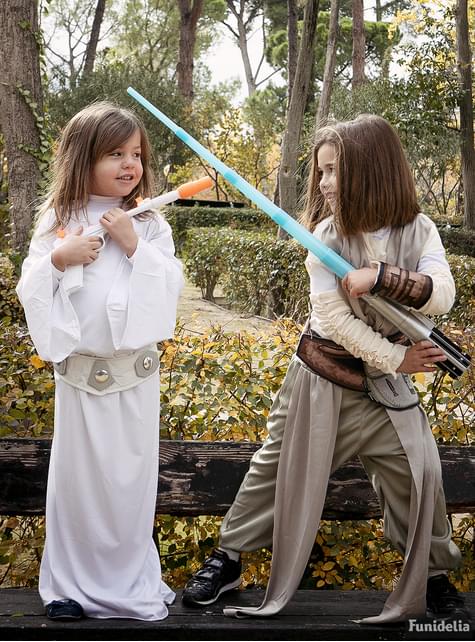 Disfraz de Princesa Leia deluxe para niña - Rubies USA | Funidelia